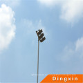 Soccer Ground 15m LED de alta iluminación del mástil con 3PCS 180W LED Flood Lamp